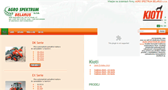 Desktop Screenshot of kioti.agrospektrum.com